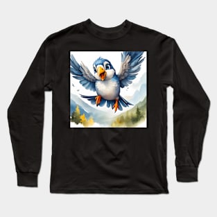 Flying into the weekend like... Wheee! Long Sleeve T-Shirt